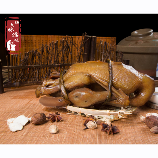 杨园大林野味熝鸭一只装(约600g) $67.00$67