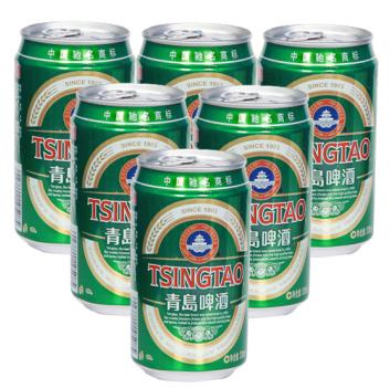 青岛优质啤酒330ml*6